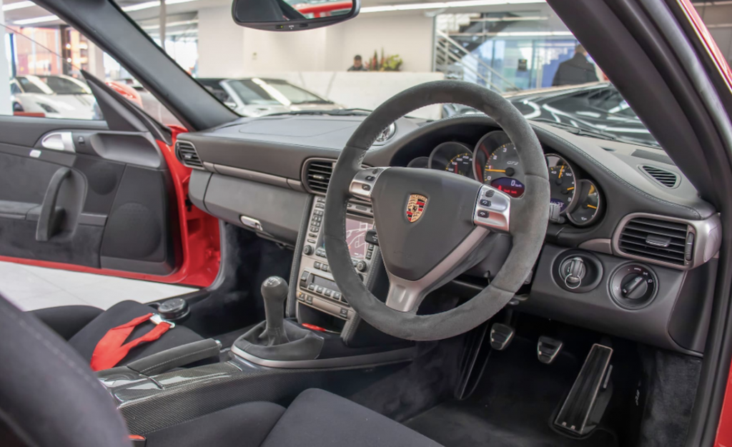 911 GT2 for Sale steering wheel
