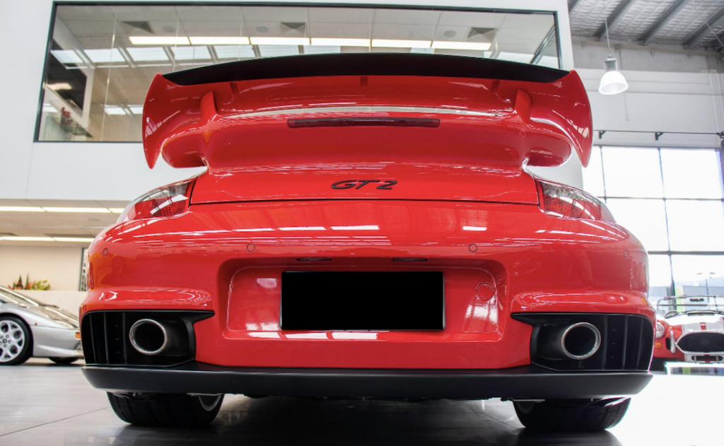 911 GT2 for Sale exhaust