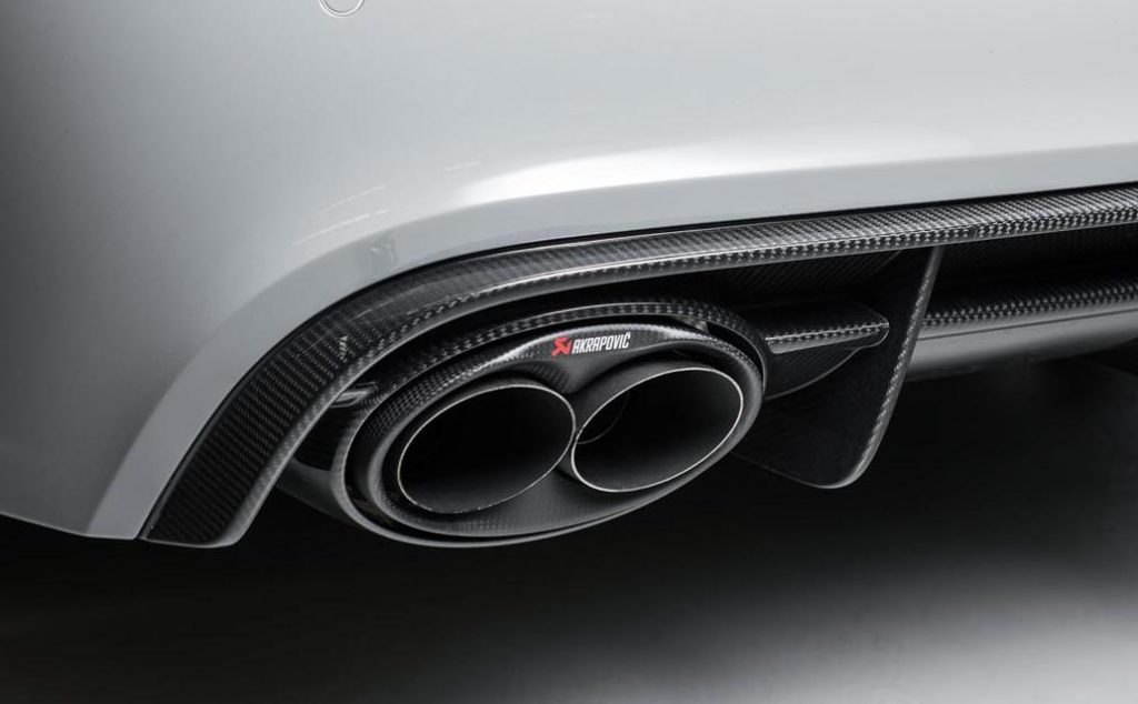 Audi RS6 with Akrapovic Exhaust