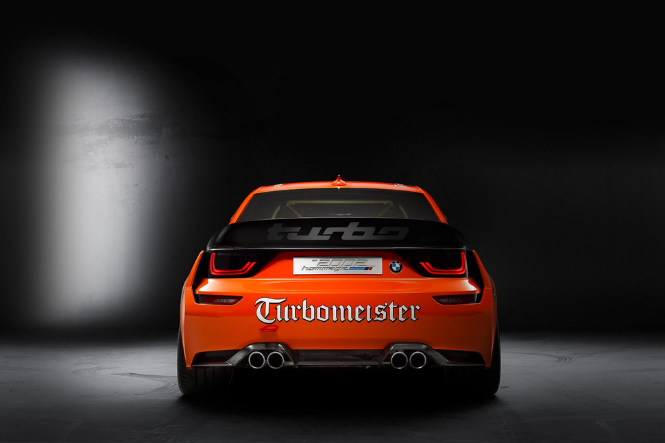 BMW 2002 Hommage Jagermeister Edition with Turbomeister on the rear