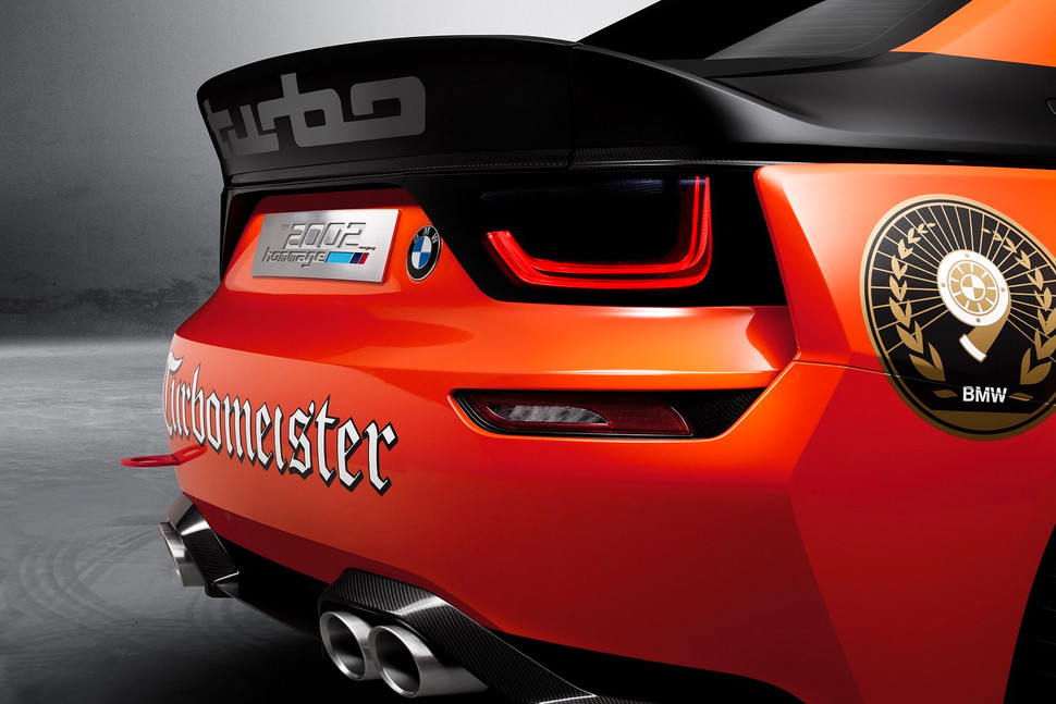 BMW 2002 Hommage Jagermeister Edition with quad tip exhausts
