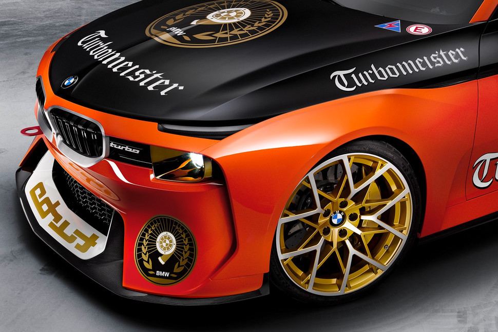BMW 2002 Hommage Jagermeister Edition with gold alloys