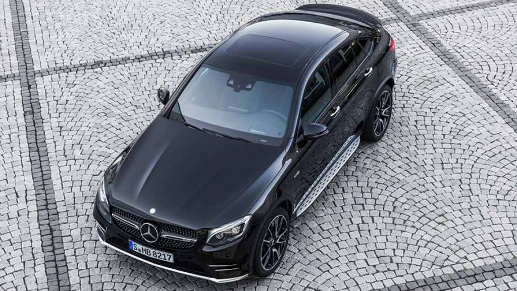 Mercedes-Benz AMG GLC43 Coupe top angle