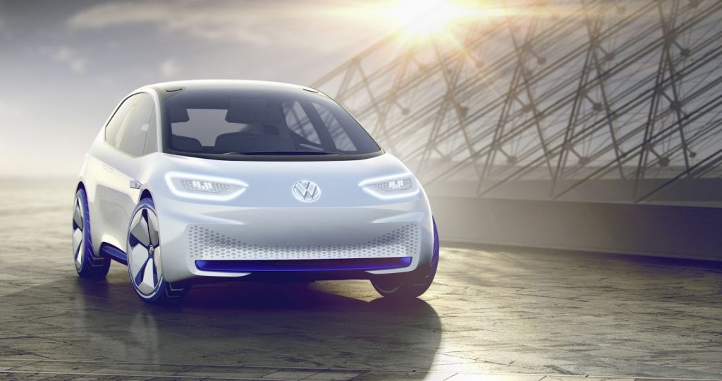 Volkswagen I.D. Concept Electric Car Front