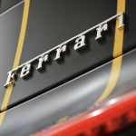 Ferrari 458 Speciale Matte Black badge
