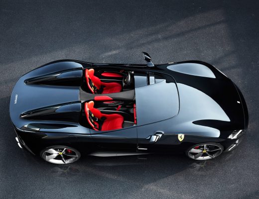 Ferrari SP2 top view
