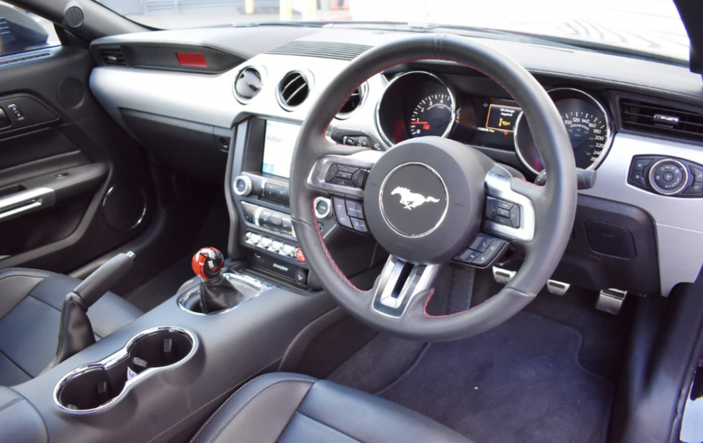 900HP Ford Mustang interior