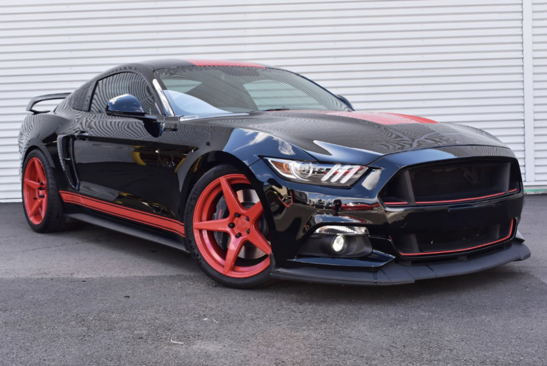 900HP Ford Mustang front angle