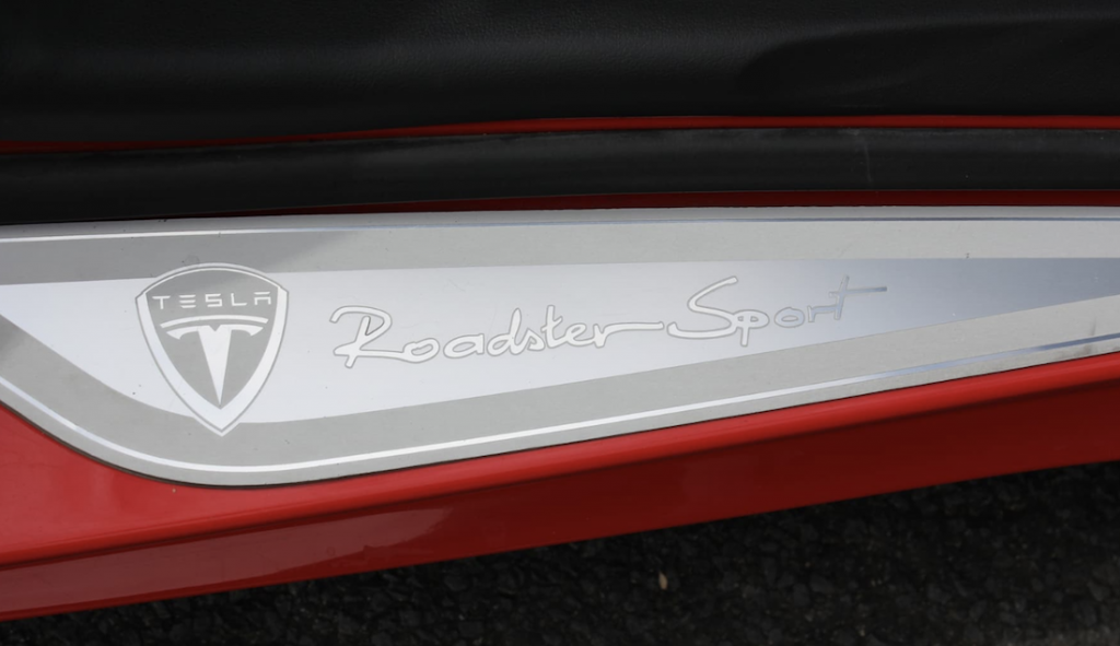 Tesla Roadster Sport Australia for Sale in Red door sill